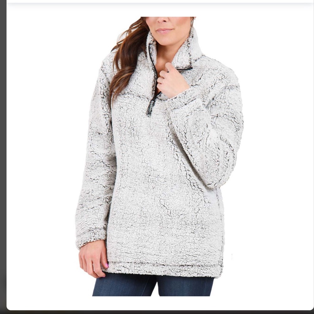 Sherpa 1/4 Zip Pullover - Picture 1 of 4